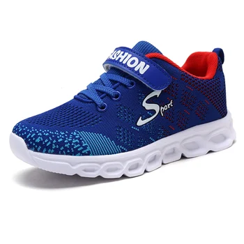 

Kids Fashion Sneakers Boys Girls Mesh Tennis Shoes Breathable Sports Running Shoes Lightweight Children Casual Walking Shoes