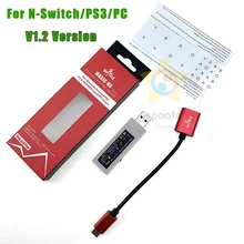 For Magic-NS Wireless Controller Adapter for PS3/Nintendo Switch/PC/NEOGEO MINI and PS Classic