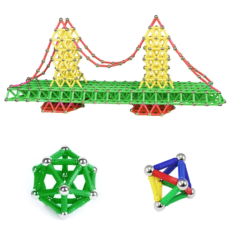 100/150/200 шт./компл. магнитные дизайнерские строительные блоки строительные игрушки для детей DIY блоки дизайнерские развивающие игрушки подарки