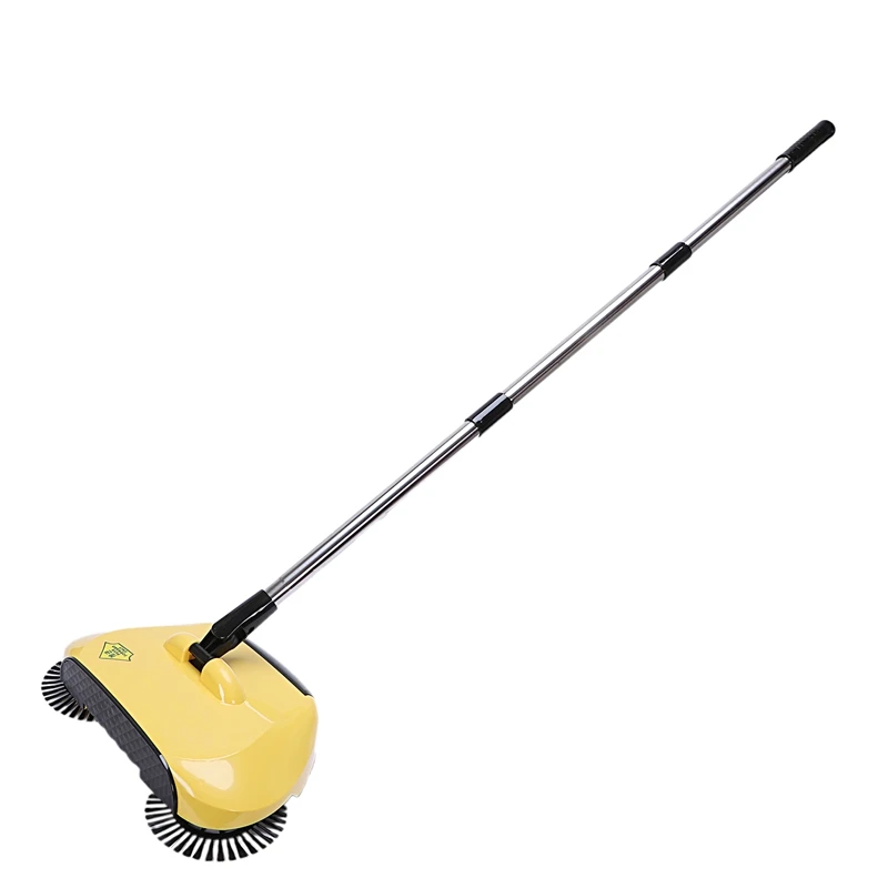 

Automatic Hand Push Cleaning Sweeping Tool Without Electricity Household Lazy Sweeper Broom 360 Degree Rotating