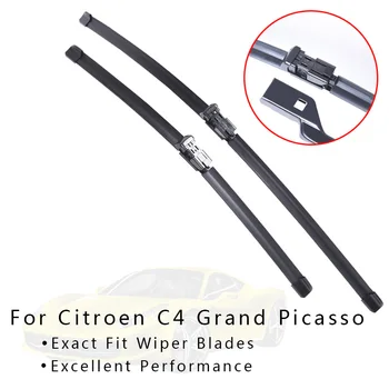 

Front and Rear Wiper Blade For Cars for Citroen C4 Grand Picasso from 2006 2007-2018 windscreen wiper car Accessories wholesale