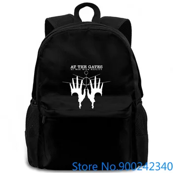 

At The Gates New Black Melodic Deatth Metal Band In Flames New women men backpack laptop travel school adult student