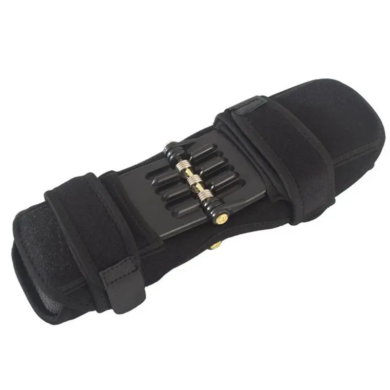 New 2PCS Knee Pads Power Lift Spring Force Knee Booster Support Powerful Rebound Aid F1FD