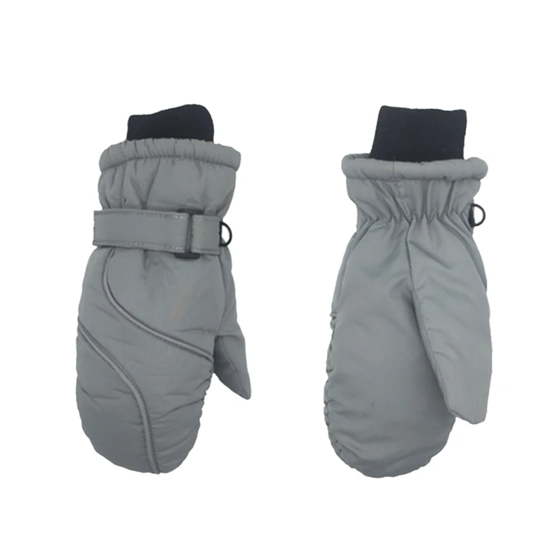 Winter Warm Gloves Kids Non-slip Kids Ski Gloves Windproof Waterproof Children Mittens Thicken Girls Boys Mittens Child Mittens