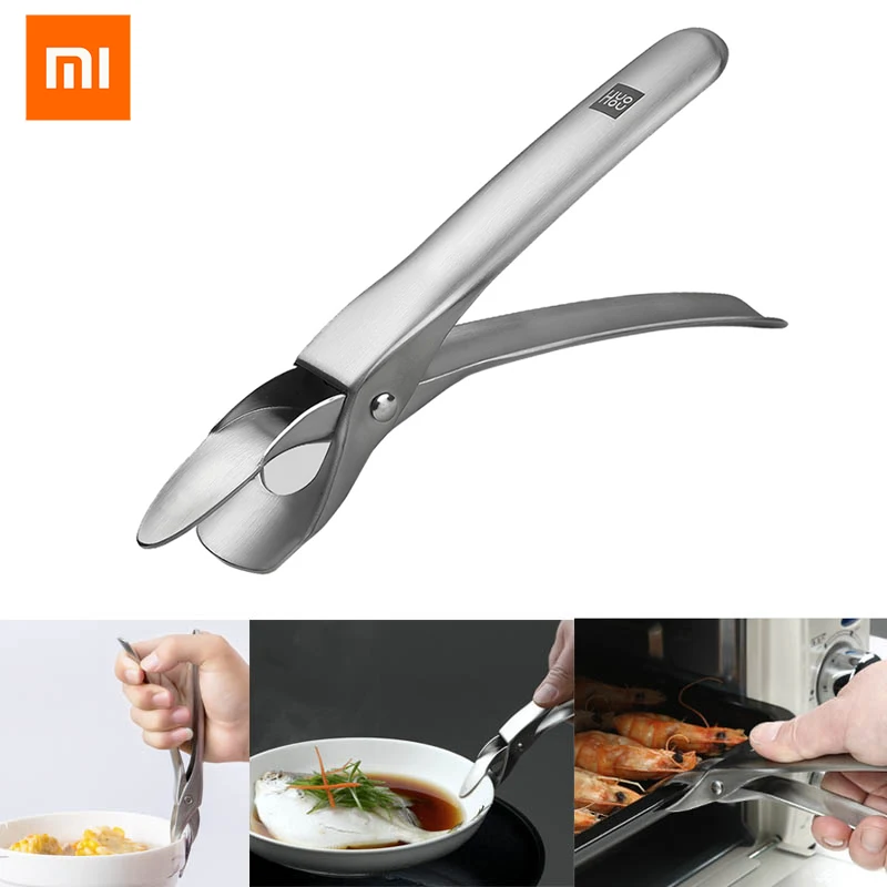 

New Xiaomi Huohou Stainless Steel Anti-scalding Clip Food Grade Material Effortless Prevent Scalding Hands for Smart Home