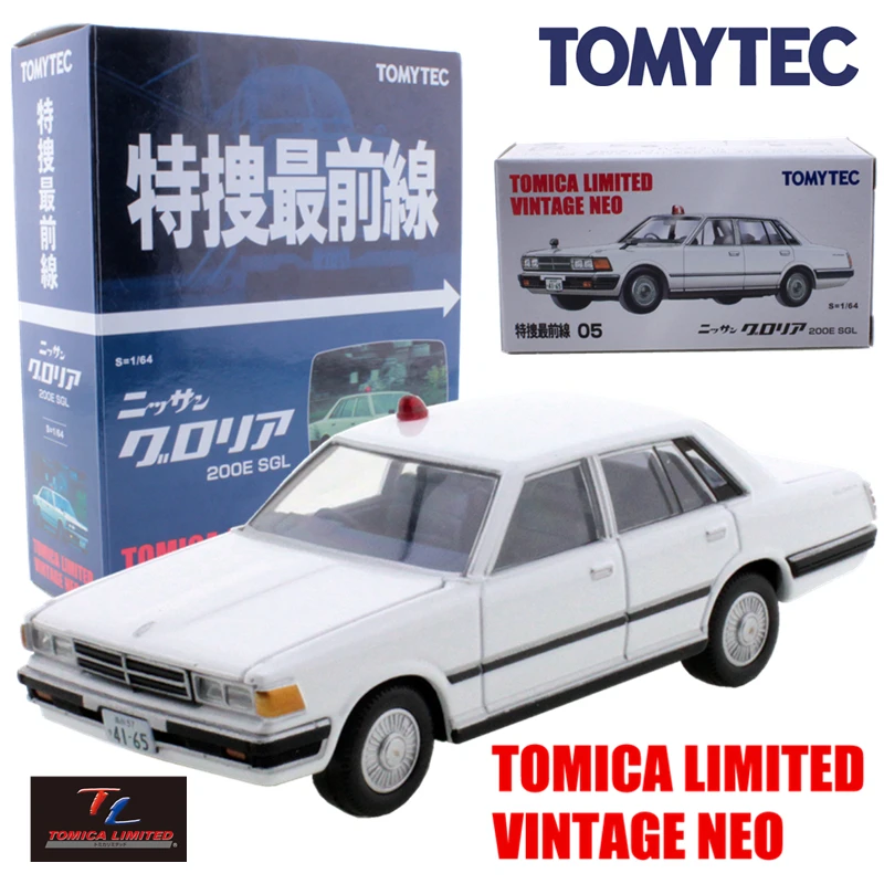 Tomytec tomica limited винтажный neo vol 05 nissan gloria 200e sgl модельный комплект 1/64 Миниатюрный литой автомобиль игрушка