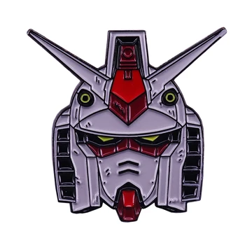 

Japan Gundam badge robot anime aesthetics accessory