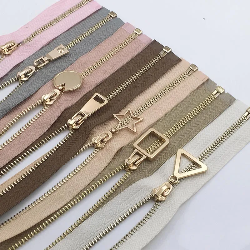 5# Open End Metal Zippers DIY New Zipper For Sewing Down Bag Jacket Clothes Decorative Accessories|Молнии| |