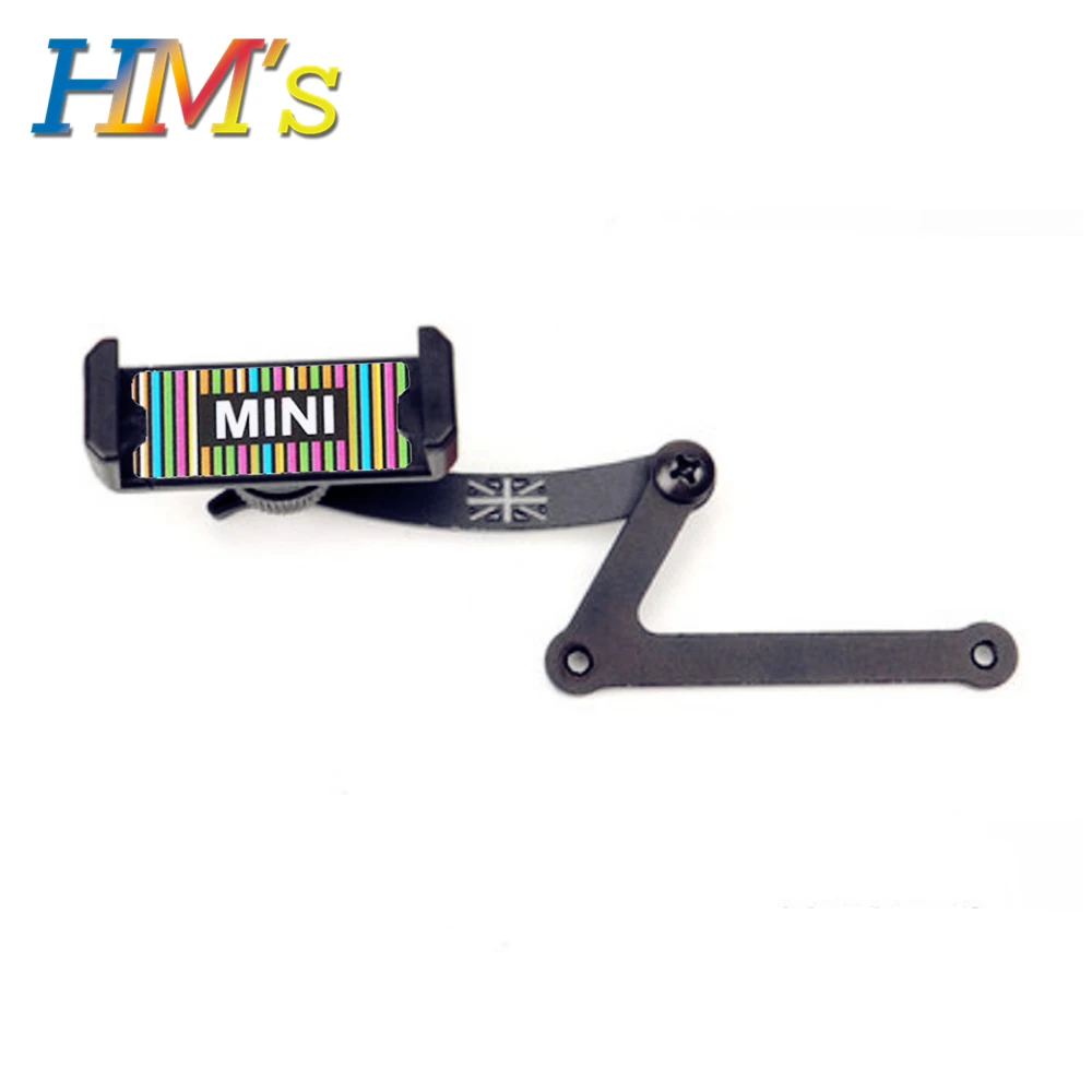 Для Mini Countryman F60 для Mini Clubman F54 складной вращающийся нескользящий держатель для мобильного телефона Аксессуары для Mini Cooper F56 F55 - Название цвета: Grey Union Jack 6