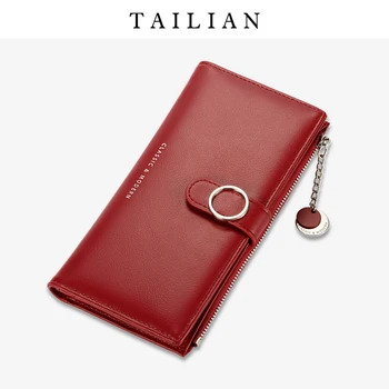 

Women Wallets Stylish Buckle Long Wallet Tailian Brand 2020 New Design Classic