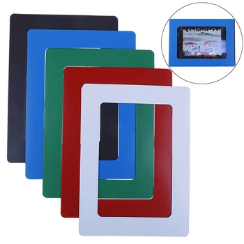 

1PC DIY Colorful Magnetic Photo Picture Frames Fridge Refrigerator Magnet Photo frame For Wall Living Room Decor