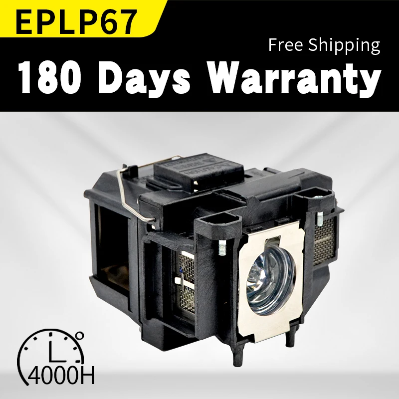 ELPLP68 Compatible lamp bulb for EH TW5900/EH TW5910/EH TW6000/EH