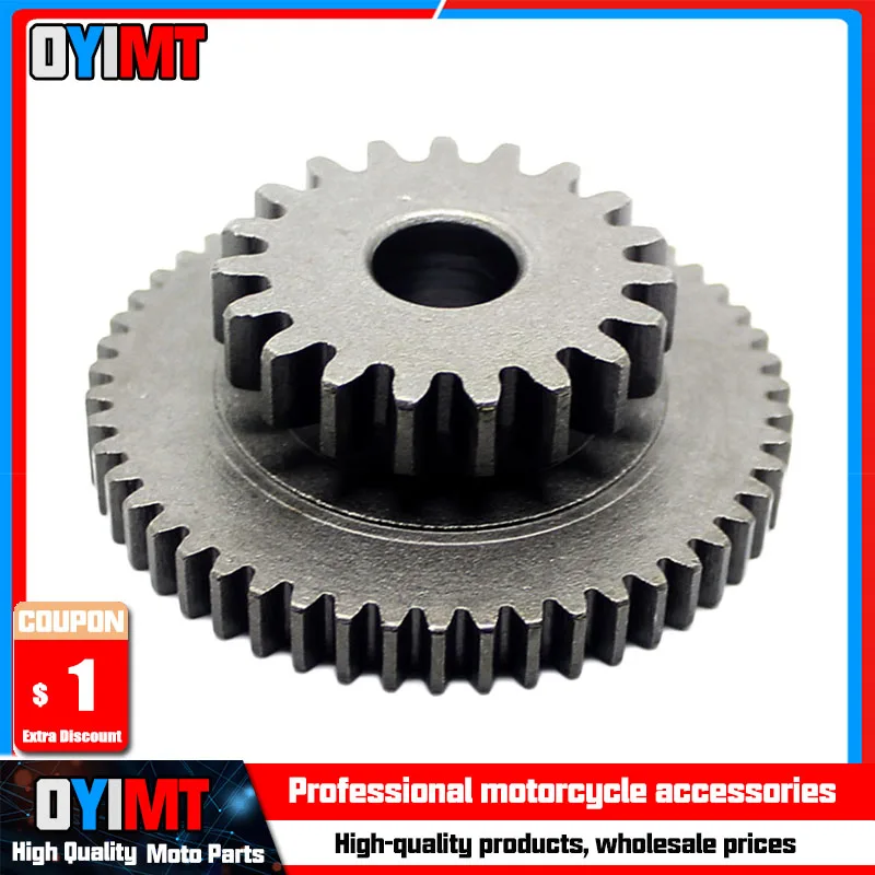 

High Quality Motorcycle Starter Clutch Drive Idle Gear For SUZUKI GN250 GN 250 19T ~ 51T Accessories