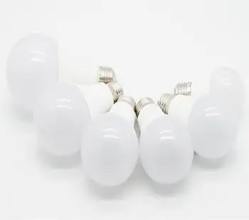 

LED bulb E27 interface plastic clad aluminum bulb A bubble 85-265V warm light/white light 5-18W spot
