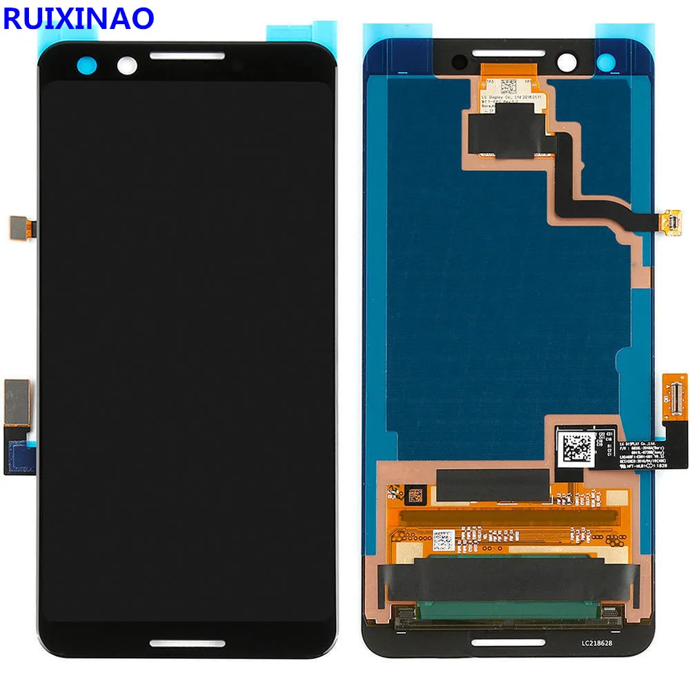 Для 6 3 &quotGoogle Pixel ЖК-дисплей кодирующий преобразователь сенсорного экрана в сборе