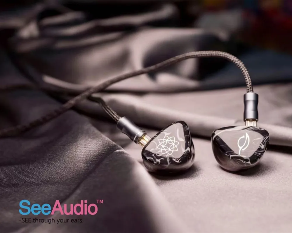 SeeAudio Bravery 4BA сбалансированные арматурные HIFI наушники DJ музыкальный монитор IEM с 0 78