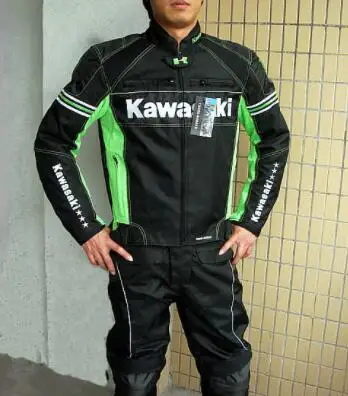 Новая куртка для мотокросса для KAWASAKI Team Green профессиональные мотоциклетные гоночные куртки с защитным механизмом F