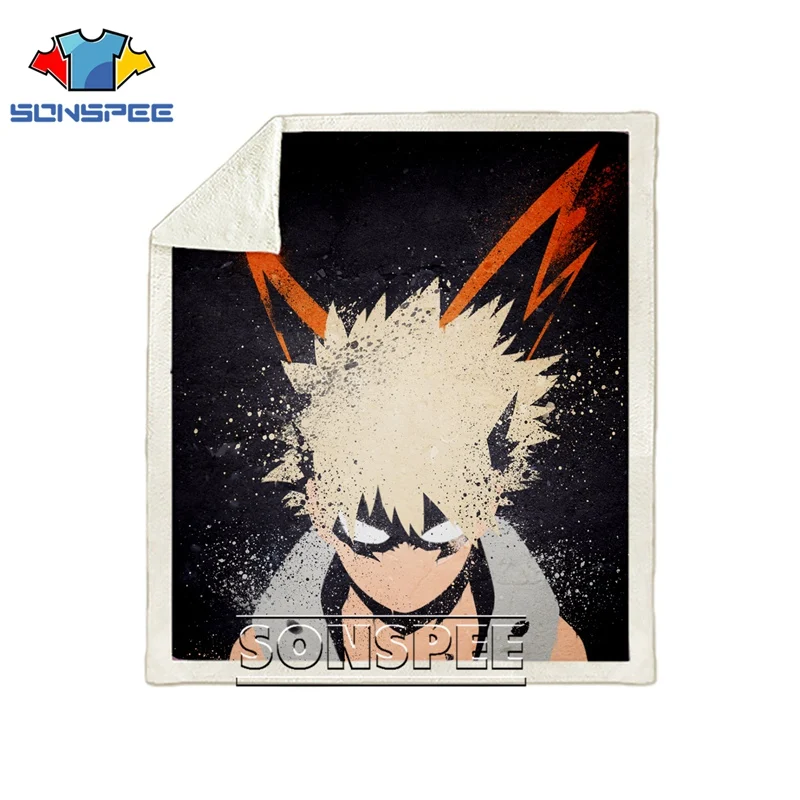 13 Диван Постельные принадлежности с рисунком автомобиля My hero Academy Boku no hero офис Harajuku набивное одеяло покрывало для путешествий мягкое детское одеяло для прогулок - Цвет: 13