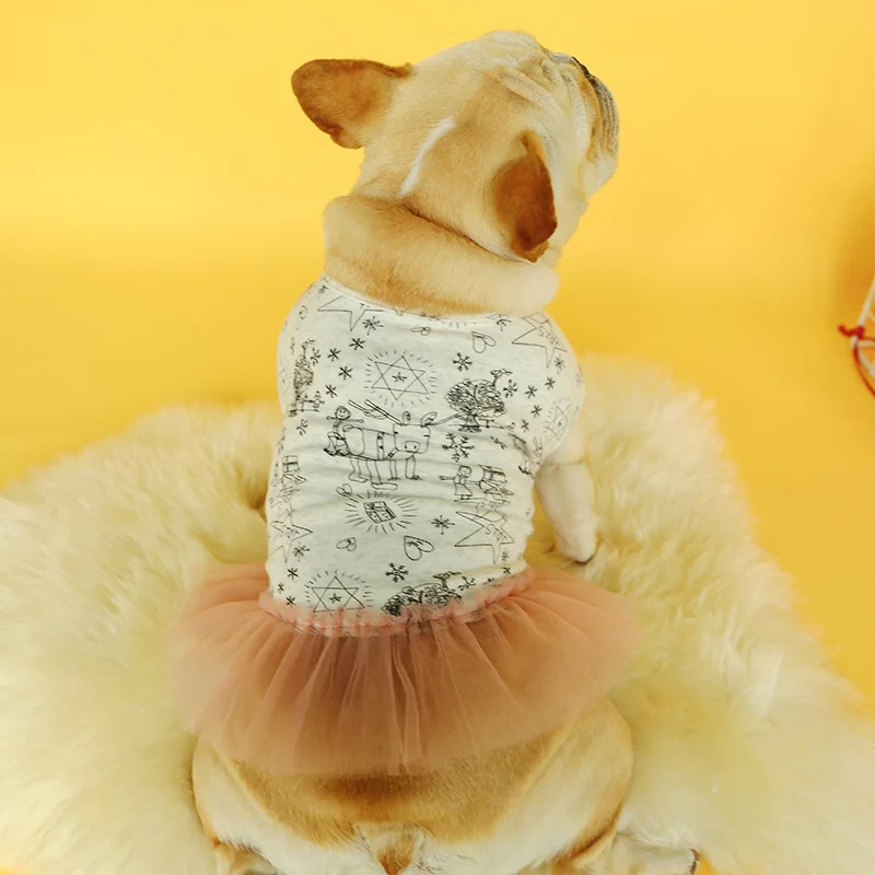 黑白涂鸦小纱裙-法斗款PIC_0980