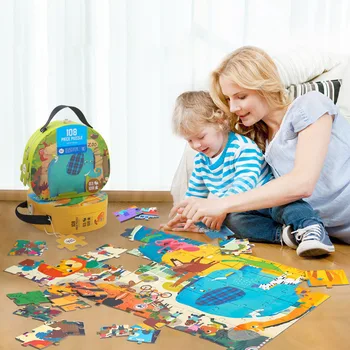

Children's Puzzle Boy and Girl Plane Dinosaur Puzzle Kids Toys Jigsaw Puzzle Kids Educational Toys Learning Toys for Children