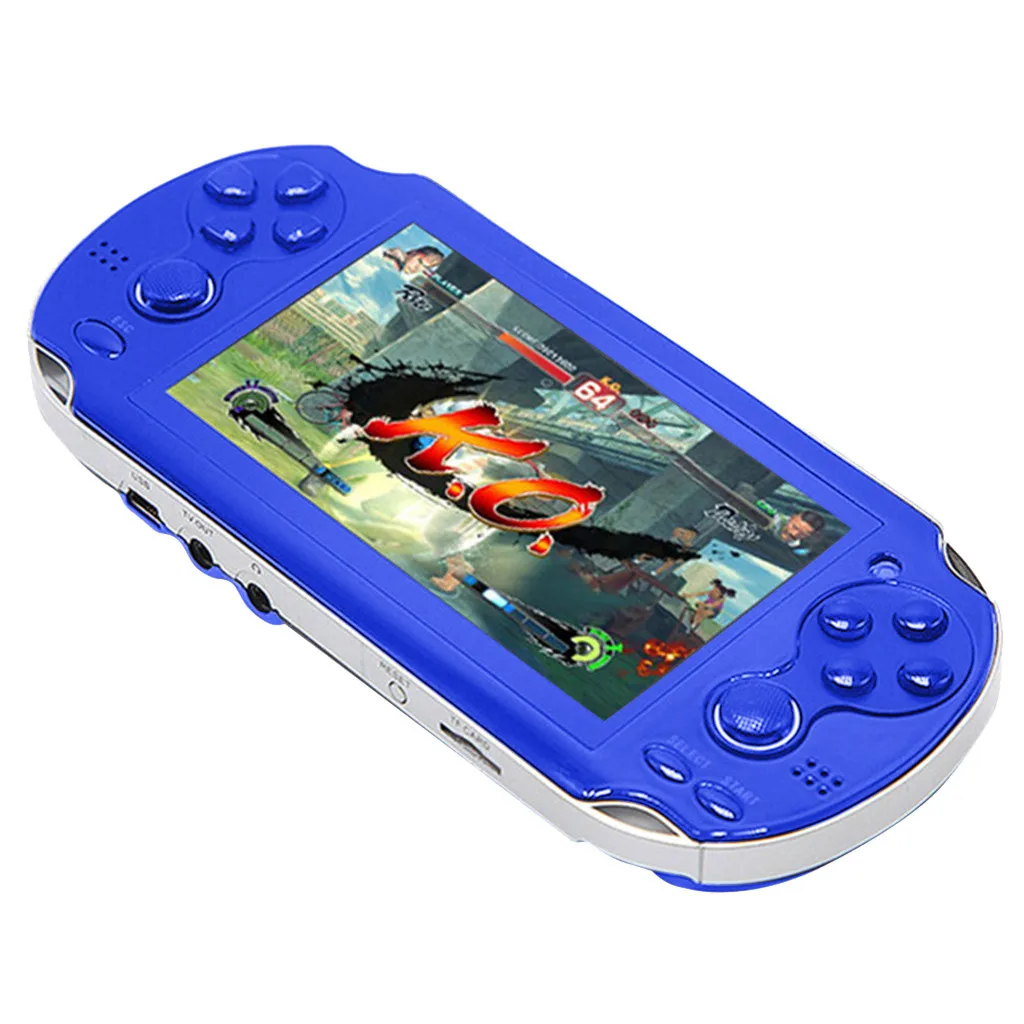 Retro Classic Game Console Handheld Portable 800 Built-in 4.3 Inch Games