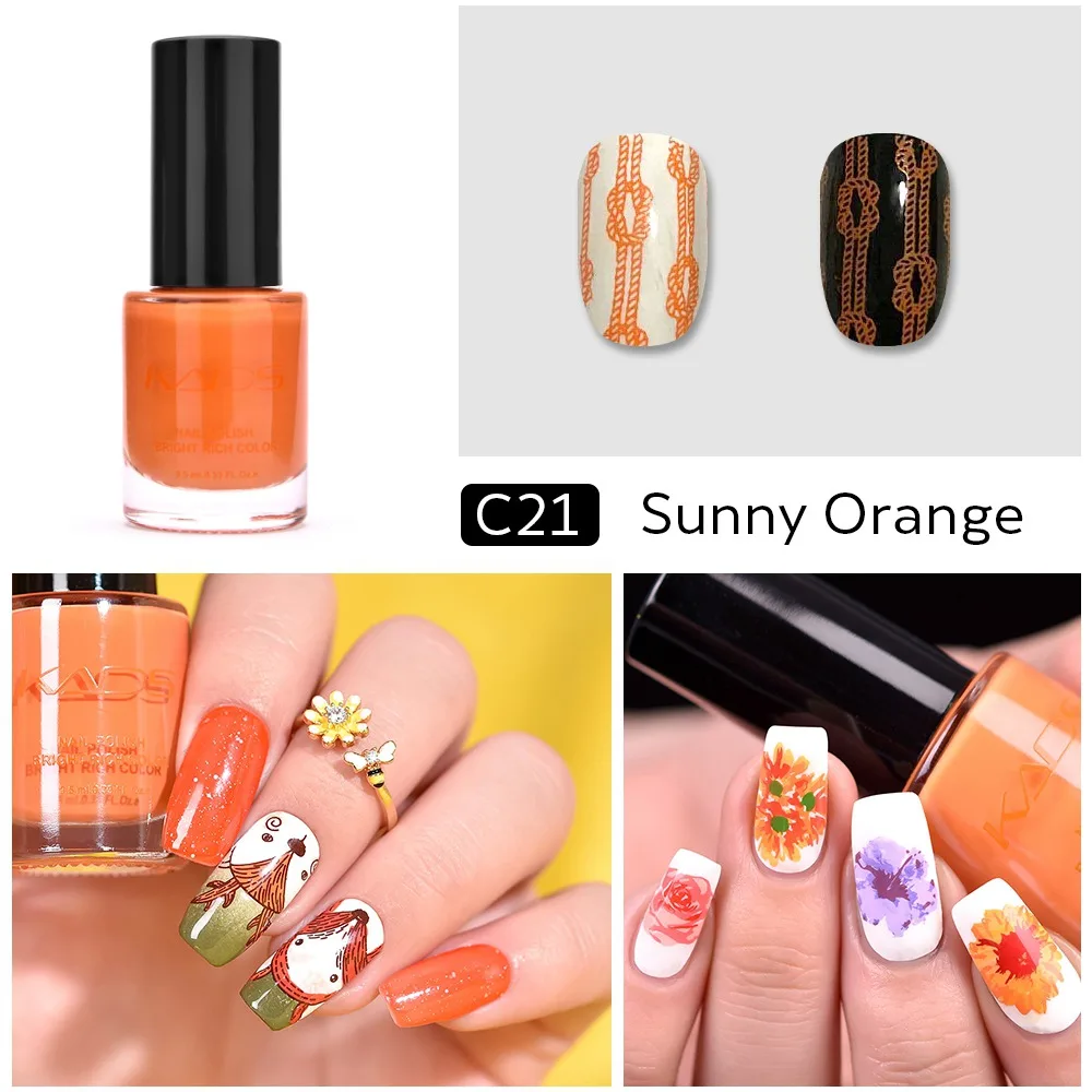 9,5 мл стемпинг ногтей покрытие 37 цветов на выбор штамповка лак для ногтей два в одном дизайн ногтей стемпинг ногтей покрытие лак для ногтей - Цвет: C21