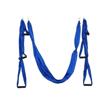 

Aerial Yoga Hammock 6 Handles Strap Home Gym Hanging Belt Swing Anti-Gravity Aerial Traction Devices