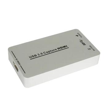 

Professional Video Capture Dongle Box Game Streaming Live Stream Broadcast 1080P HDMI to USB3.0 Compatible for Windows/Linux/OSX