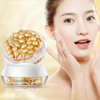 

Vitaminis Face Serum Placenta Capsule Essence Day Night Serum Anti-wrinkle Anti-aging Whitening Skin Care