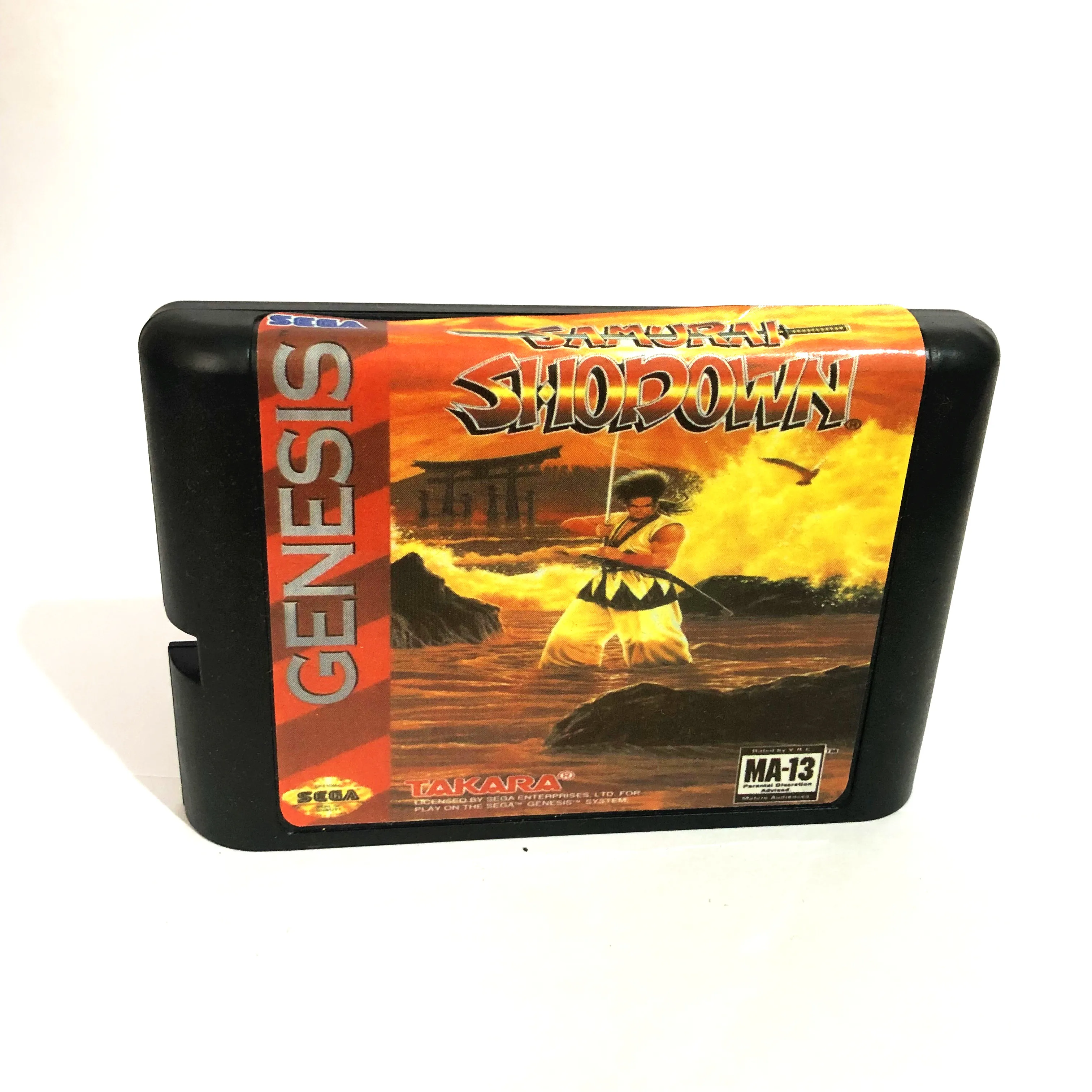 

Samurai Shodown 16 bit MD Game Card For Sega Mega Drive For Genesis