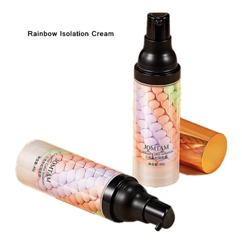 

New Rainbow 3colors Gradient Isotation Cream Makeup Face Care Whitening Compact Foundation Concealer Prevent Bask Skin Care