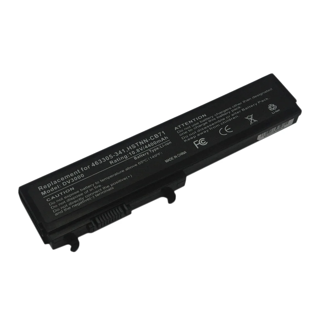Аккумулятор для ноутбука HP DV3000/HSTNN-OB71 6 ячеек 4000-5000 мАч Внешний Аккумулятор