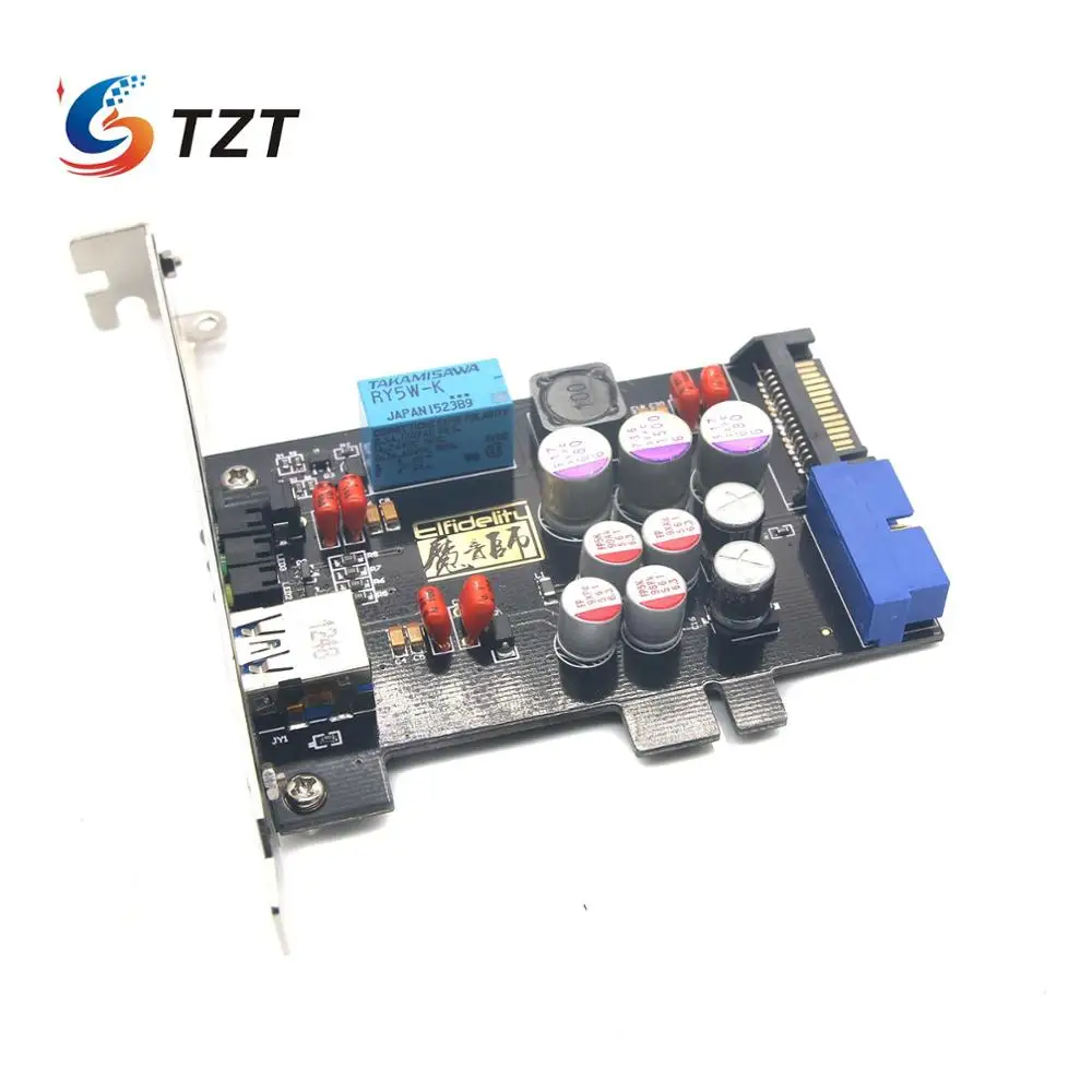 TZT Elfidelity AXF-100 USB сетевой фильтр USB Внутренний ПК-HiFi для обновления звука DIY