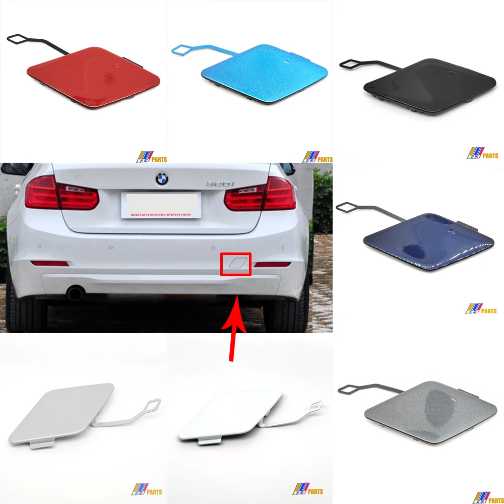

Подходит для 12-15 BMW3 F30 седан AH3 316d 318dX 320i 320iX 328d 328dX 328i 328iX 330dX 335dX 335i 335iX гибридная задняя буксировочная крышка