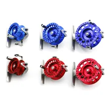 40/50/60MM Fly Reels Ice Fishing Reel 1:1 Gear Ratio Ultra-light Durable Saltwater Freshwater Fly Reels Ice Fishing Reel Tackle