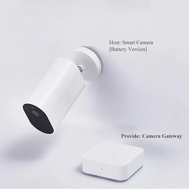 Original Xiaomi IMILAB Smart Wireless Battery IP Camera 1080P With Gateway F2.6 AI Humanoid Detecti