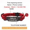 Collar de seguridad personalizado con grabado gratis para gatos, Collar de nailon ajustable para cachorros y gatitos ► Foto 3/6