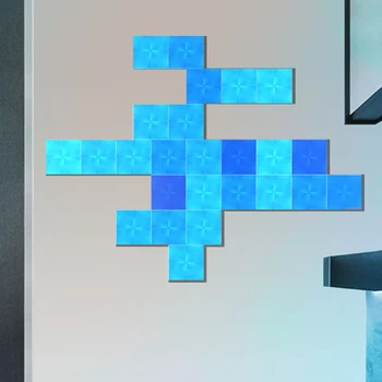 

Nanoleaf Square Night Light Full Color Smart Odd Light Board Work with Mijia for Apple Homekit Google Home Custom Setting