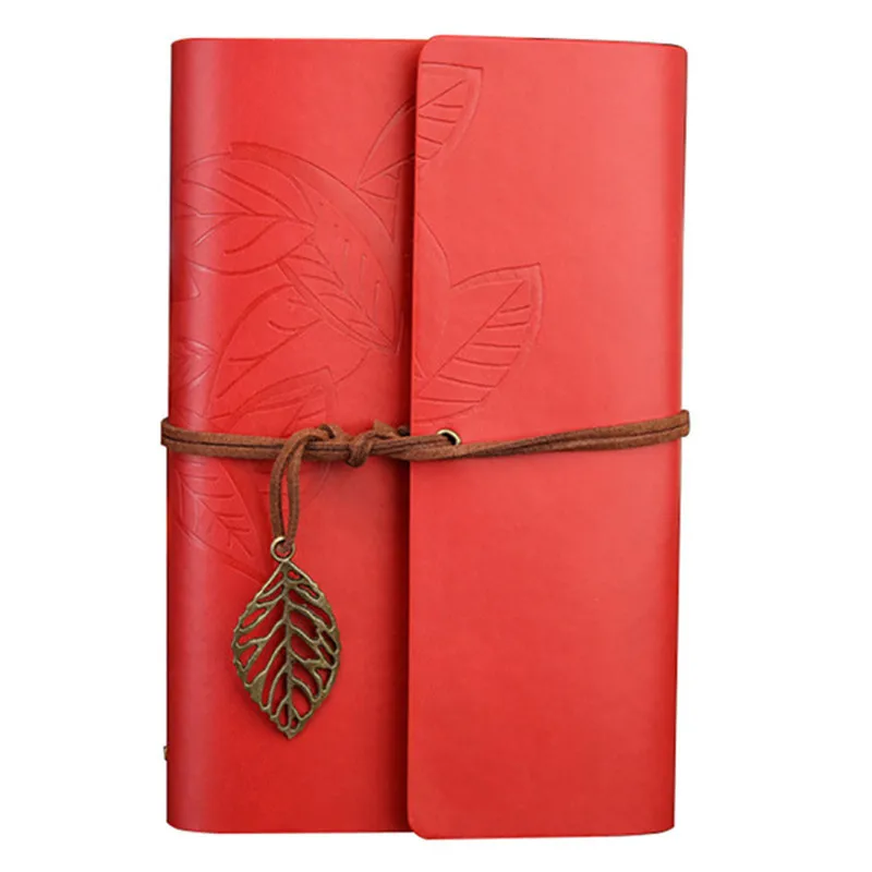 Luxurious PU Leather Spiral Notebook Journal - Refillable Diary & Planner Stationery Gift
