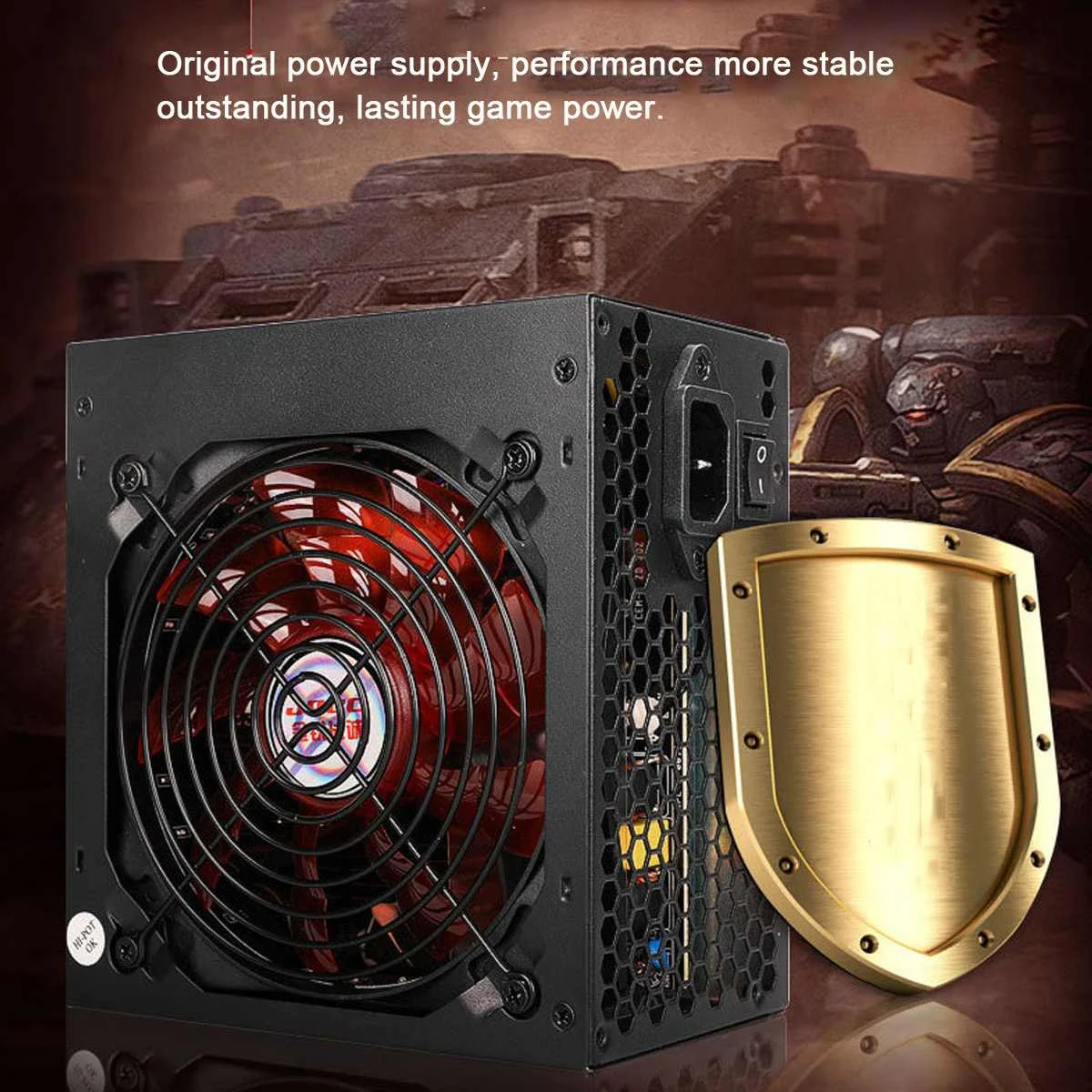 LEORY 850W Power Supply Active PFC Silent Fan ATX 12V PC Computer SATA