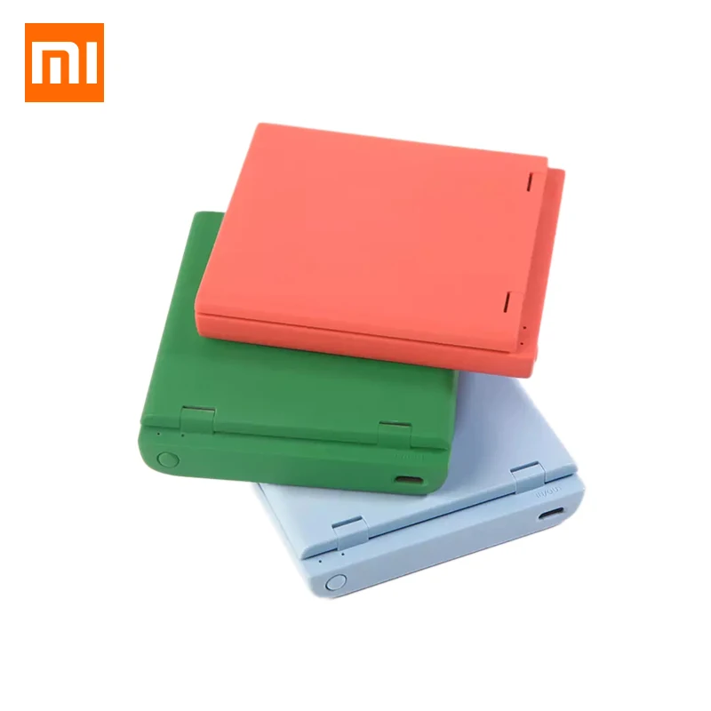 Портативное мини зеркало для макияжа Xiaomi VH со светодиодной