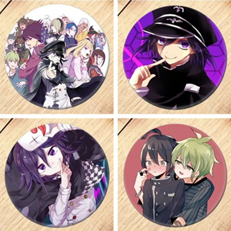 2020 New Free Shipping Anime Danganronpa Brooch Pin Badges For Clothes Backpack Decoration Jewelry gift |