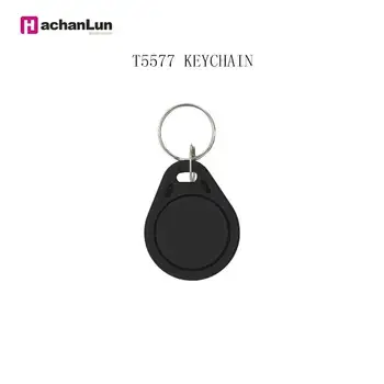 

5PCS color random EM4305 T5577 access card replicator repeated write keychain 125KHZ RFID tag access control card sticker