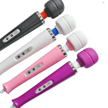 

Full Body 10 Speed Magic Wand Massager Foot Head Powerful Vibrating Massage, EU/US/UK Plug, USB Recharging Massage Stick