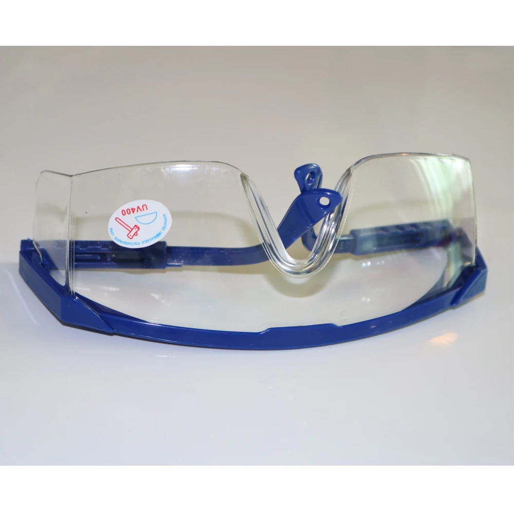 

1Pc Work Safety Glasses Protective Glasses Anti-Fog Windproof Goggles Adjustable Bicycle Cycling Goggles Outdoor Sports Eyewear