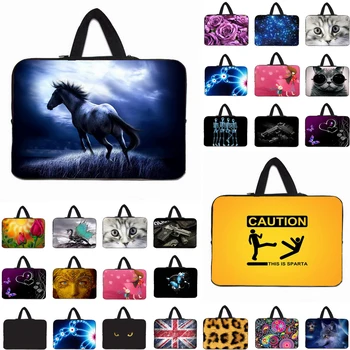 

Ordinateur Portable 17 Pouce 15 14 13 12 10 10.1Inch Laptop Sleeve Handle Carry Bag Shockproof Cover Case For Macbook Air Pro 13
