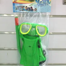 Fine Dragon Goggles Wholesale Export Manufacturers Children Diving Mask Swim Fins Breathing Tube Set Snorkeling Sambo