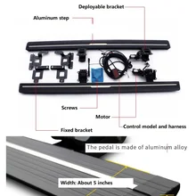 Алюминиевая Фирменная Новинка подходит для Volkswagen Teramont Atlas электрическая подножка силовая боковая педаль nerf