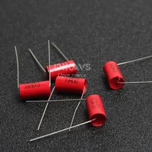 5 шт. аудио конденсатор с алюминиевой крышкой, 0,1 мкФ 630v 104/630v DC HIFI DIY Аудио Класс конденсатор с алюминиевой крышкой для трубки гитары ампер