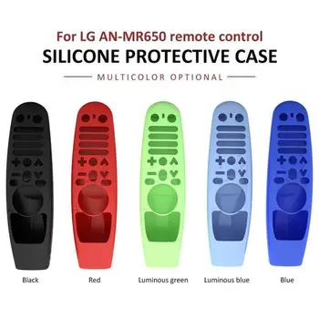 

For Lg AN-MR600 AN-MR650 AN-MR18BA MR19BA Remote Control Cases Protective Anti-slip Silicone Covers Shockproof Washable Durable
